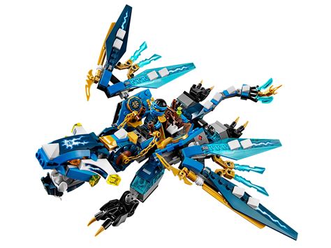 Lego 70602 Jays Elemental Dragon Ninjago Lightning Blue Ninja Pirate