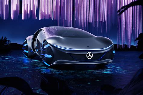 Living Car Mercedes Unveils Outlandish ‘avatar Concept Vehicle At Ces