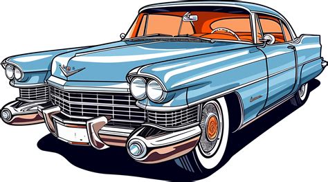 Vintage Classic Car Illustration 26427932 Png