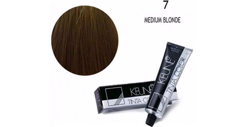 Keune tinta color is a cream color with 100% grey coverage. Vopsea permanenta profesionala - 7 - Tinta Color - keune - 60 ml