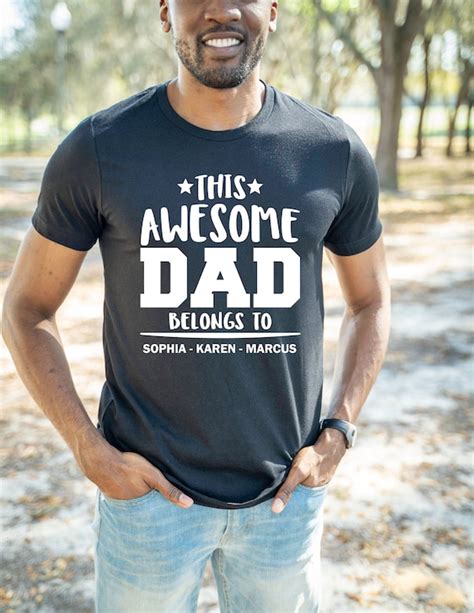Fathers Day Shirt Fathers Day Tee Tshirt T For Dad Etsy