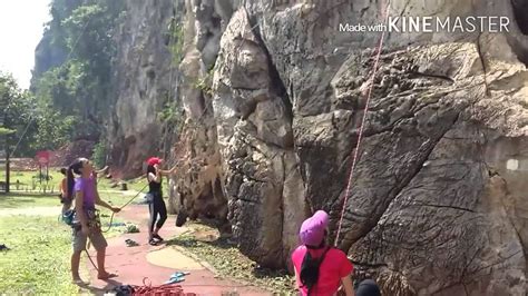 Exit and turn right (direction kuantan). Rock Climbing at Batu Caves Damai - YouTube