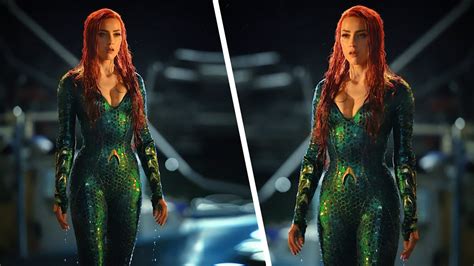 First Photos Of Amber Heard As Mera