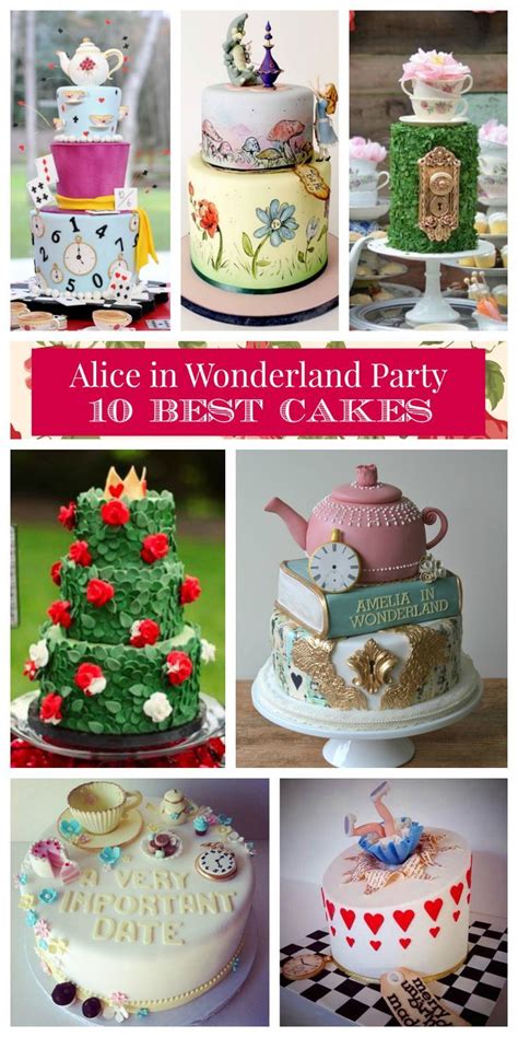 Alice In Wonderland Party Cake Recipe Best 10 Ideas Easy Simple