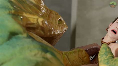 Princess Leia Organa Getting Licked By Jabba The Hutt Youtube