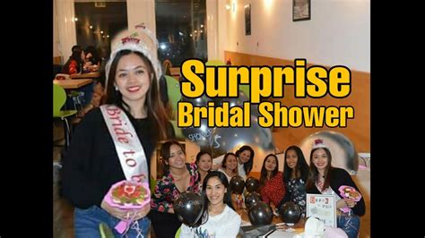 My Surprise Bridal Shower Bridal Games Famoraros Youtube