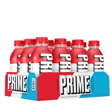 prime Hydration Drink - Ice Pop Prime Was Developed To Fill The Void