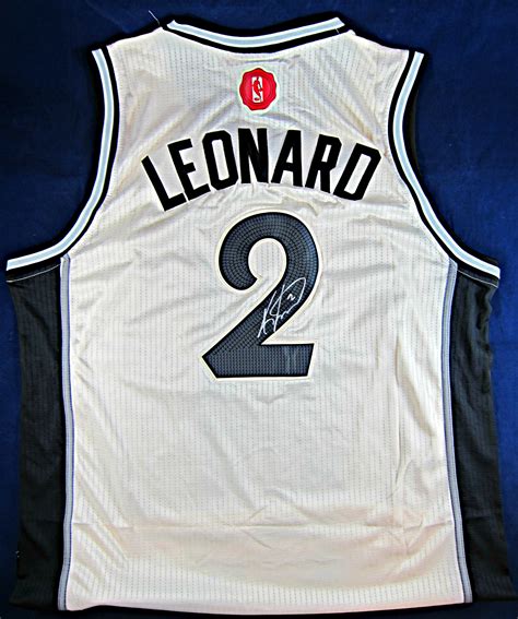 Kawhi leonard basketball jerseys, tees, and more are at the official online store of the nba. Kawhi-leonard-signed-jersey - Memorabilia Center