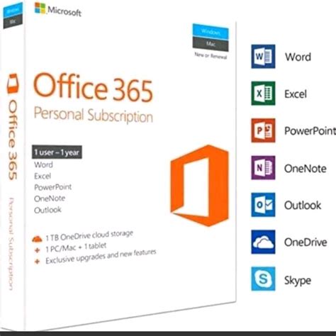 Jual Microsoft Office 365 Home Subscription Software 5 Device Di