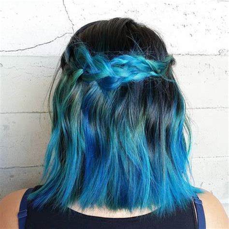 40 Fairy Like Blue Ombre Hairstyles