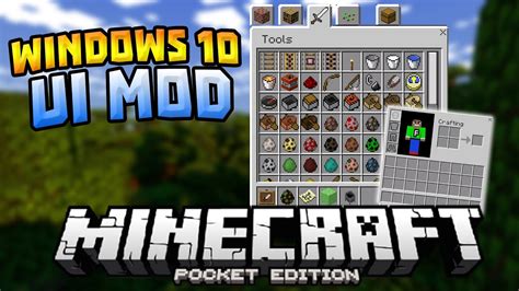If you are, make sure to close the app first before trying to play it from the oculus minecraft app. WINDOWS 10 UI MOD in 0.14.0!!! - Crafting like PC in MCPE ...