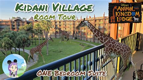Kidani Village 1 Bedroom Villa Savanna View Room Tour 4k Youtube