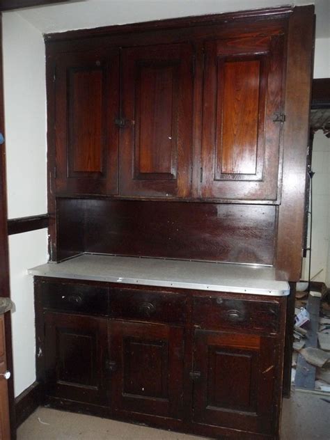 Pantry cabinets can sometimes get overlooked, but they fill an important role in every kitchen. Antique Craftsman Style Butlers Pantry Cabinet C. 1910 Fir ...