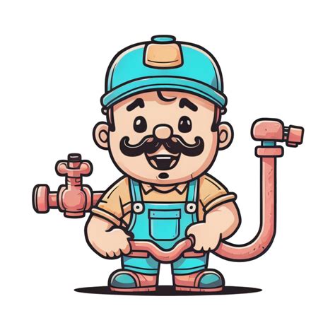 Plumber Working And Fixing 24239616 Png
