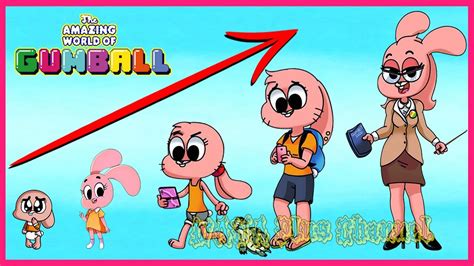The Amazing World Of Gumball Growing Up Compilation 👉wanaplus Youtube