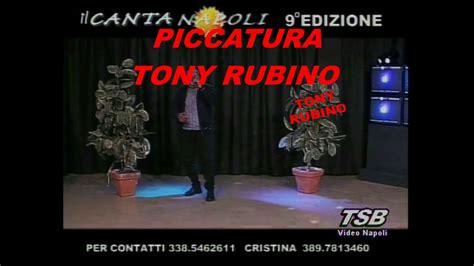 Tony Rubino Piccatura 2020 Youtube