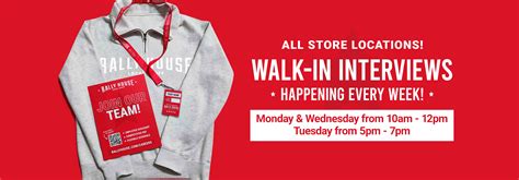 Rally House Job Application