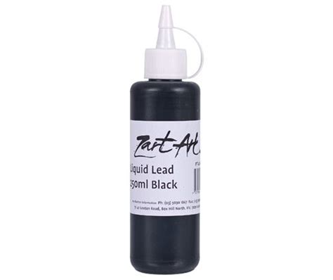 Liquid Lead 250ml Black Zartart Catalogue