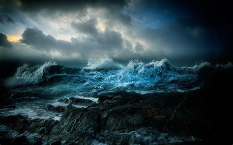 Ocean Storm Wallpaper By Kyouko