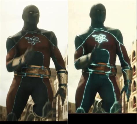 Atom Smasher Before And After The New Black Adam Trailer Gag