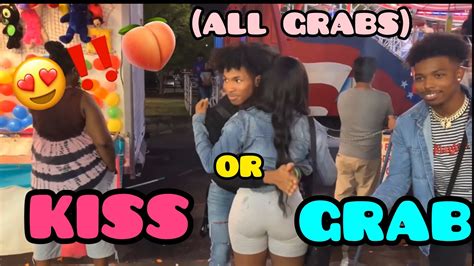 Kiss Or Grab 😍🍑 Public Interview All Grabs By Me Compilation Kissorgrab Trending Youtube