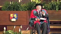 Professor John Hick speech at degree congregation - YouTube