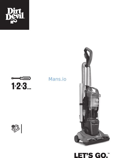 Dirt Devil UD20124 Full Product Manual online