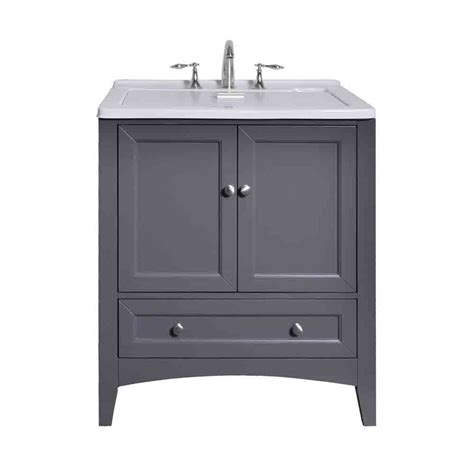 Rated 5 out of 5 stars. Stufurhome 30.5" Laundry Utility Sink Vanity - Gray | Free ...