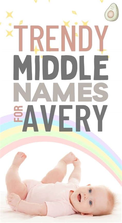 Trendy Middle Names For Avery Plus Meanings