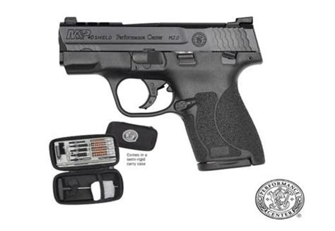 Smith And Wesson Mp 40 M20 Shield Ported Night Sights Pistol