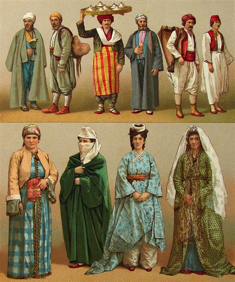 19th Century Ottoman Clothing Ottoman Empire Turkish Clothing