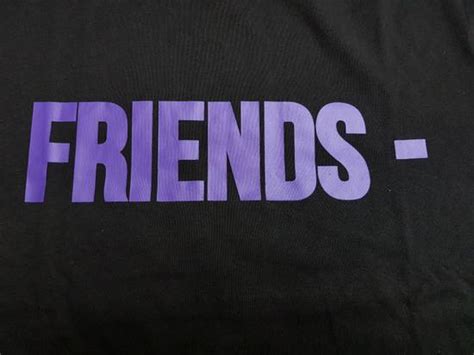 Vlone T Shirt Vlone Friends Purple Logo Size M Grailed