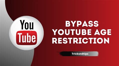 How To Easily Bypass Youtube Age Restriction Quick And Working Ways