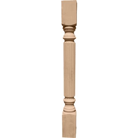 On either side of the porticos, the deck column forming for the first few feet is a narrower variant because it needs to avoid the forming for the footings and also these pillars. Cabinet Columns | Custom Cabinet Parts