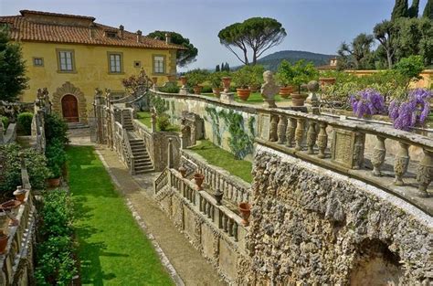 Villa Gamberaia En La Toscana La Primavera Despierta En Los Jardines