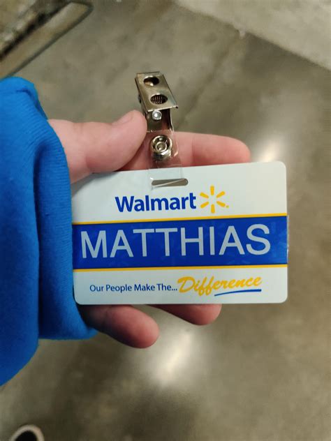 Ftm Employee I Finally Got A Name Badge With My Full Real Name It