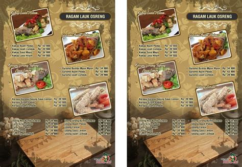 Tulis menu makanan yang sedang promosi menggunakan warna cerah seperti merah,biru atau 8. Contoh Daftar Menu Makanan dengan Desain Menarik - Uprint.id