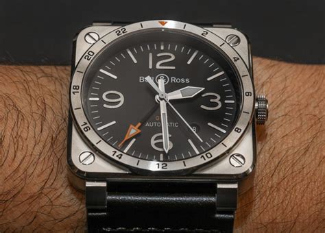 Bell And Ross Br 03 93 Gmt Watch Hands On Ablogtowatch