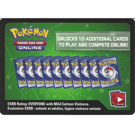 Pokemon Trading Card Game Pokemon 10 X Xy Evolutions Code Cards