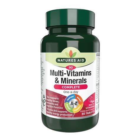 Natures Aid Complete Multi Vitamins With Minerals