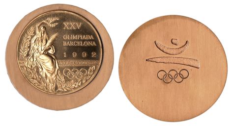 The granting of awards is laid out in detail in the olympic protocols. Sell a Bronze 1992 Barcelona Olympics Medal at Nate D ...