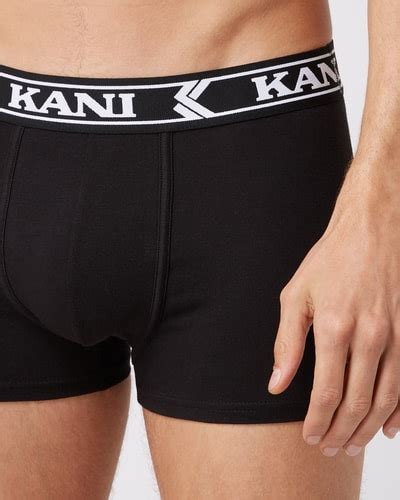 Karl Kani Trunks Mit Stretch Anteil Im 3er Pack Mittelgrau Online Kaufen