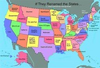 Us Map With Full State Names | Printable Map Of USA