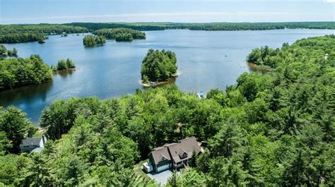 Find lake homes for sale on sebago lake, in me. PRIVATE WATERFRONT ON LITTLE SEBAGO LAKE | Maine Luxury ...