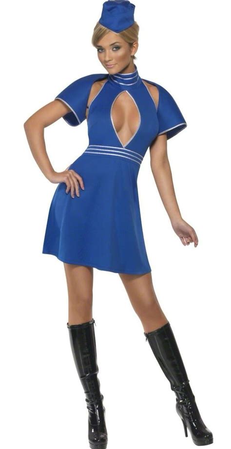 Britney Spears Toxic Brit Air Hostess Cosplay Costume