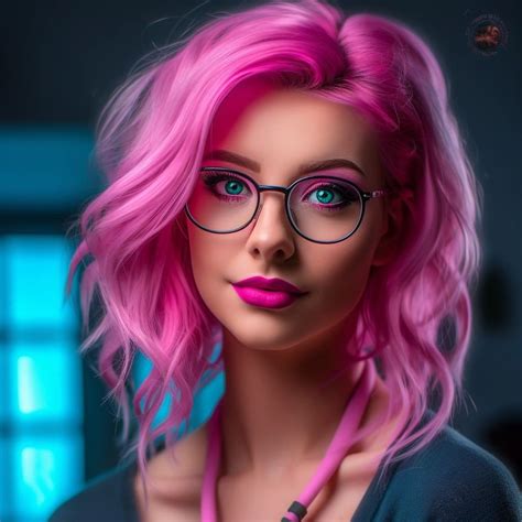 beautiful women pictures girl face tattoo girl with pink hair cyberpunk girl fairytale