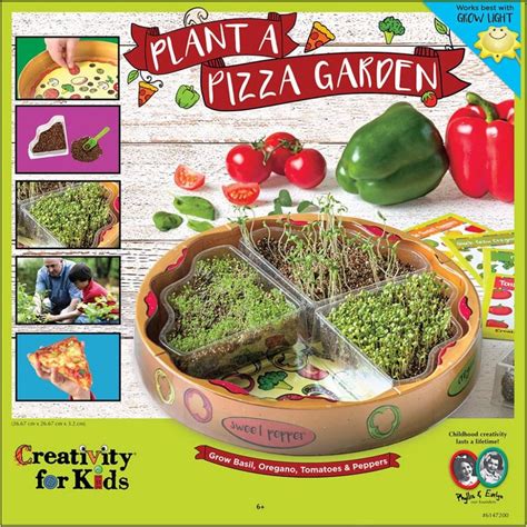 Creativity For Kids Grow And Plant A Pizza Garden Kit Kids Creativity