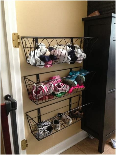 Shoes just seem to get everwhere don't they? 10 Cool Baby Shoe Storage Ideas for Your Baby's Nursery