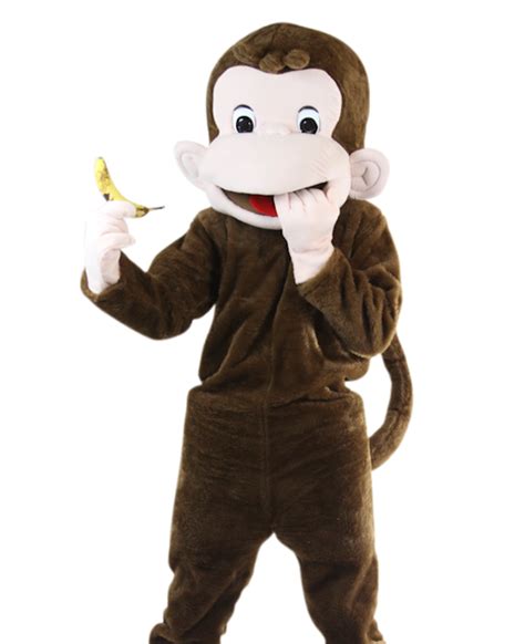 Monkey Mascot Cartoon Characters Your Magical Party