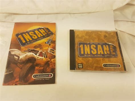 1nsane Pc Software Game Insane 2000 Original Codemasters Car Crashing W